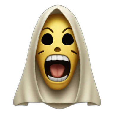 scream in the scream movie sticker