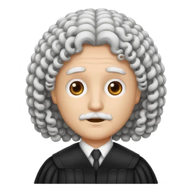 Courtroom Items, only a Judge’s Wig 

 sticker