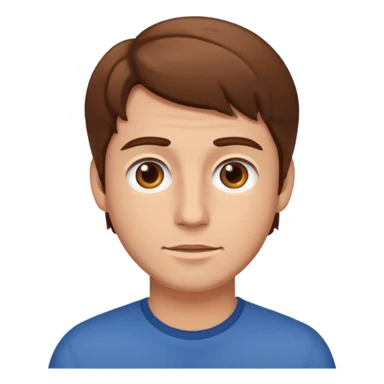 i need an image like this with a brown haired man 👨🏻‍🏫 sticker