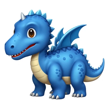 blue Dinasor sticker