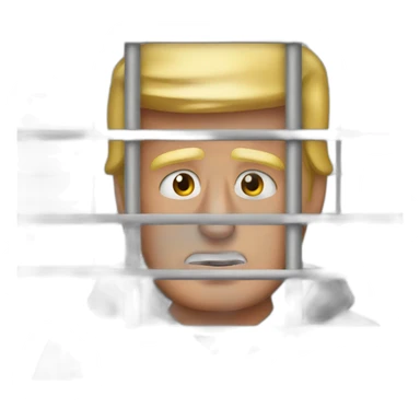 trump-in-jail-cell sticker
