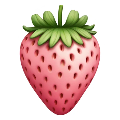 Light Pink strawberry sticker