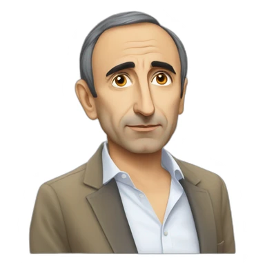 Eric Zemmour qui dort et ronfle  sticker