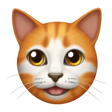 Gato naranja sticker