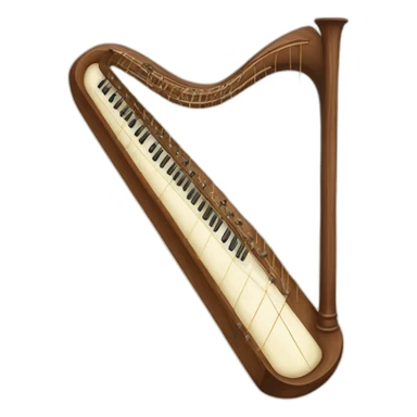 Erlandskian Harpkalahik instrument sticker