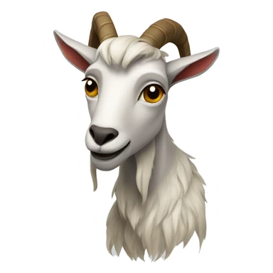 Yule goat sticker