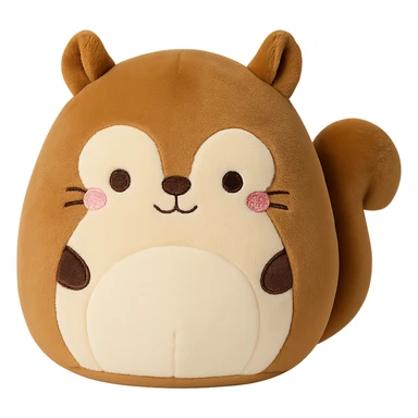 Squishmallow squirrel sticker
