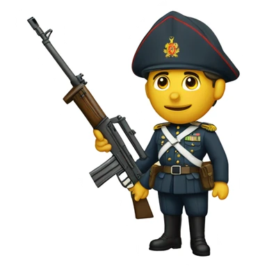 Militar infantería  España sticker