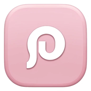 pink Pinterest sticker