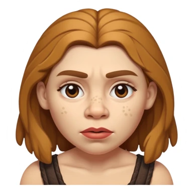 slack jawed female neanderthal sticker