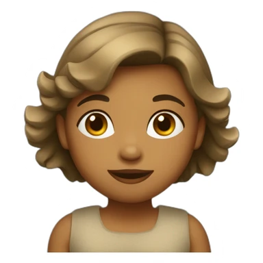 Fille sur Madagascar sticker