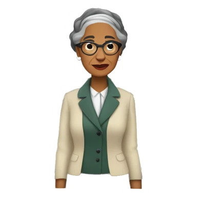 Rosa Parks in Bus  sticker