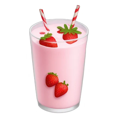 strawberry milk sticker