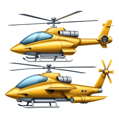 tank helicopter and jet mixed sticker