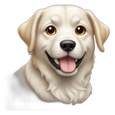 Chien déguisé en chat sticker
