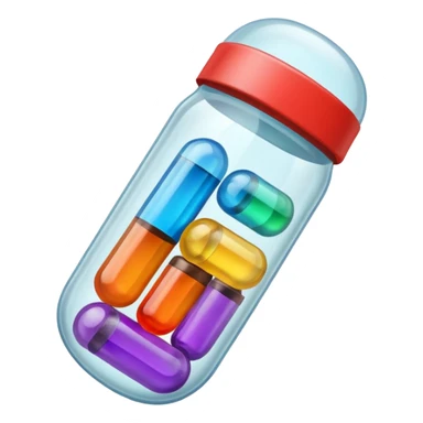 a mecdicine capsule sticker