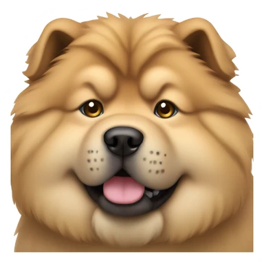 chow chow dog sticker