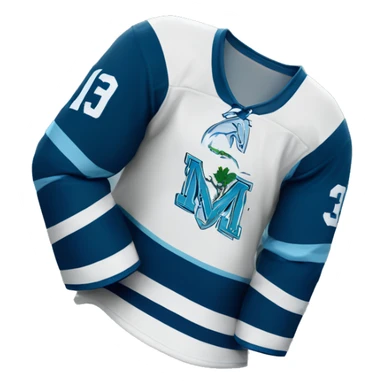 University of Maine hockey Jersey  sticker