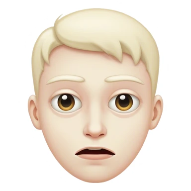 Yoooo wtf is wrong with you you weirdo face sticker