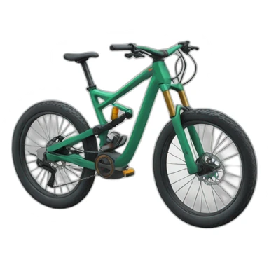 downhill bike sticker