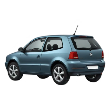 volkswagen gol quadrado sticker