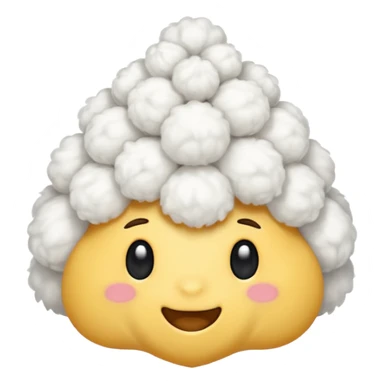 ear cotton burs sticker