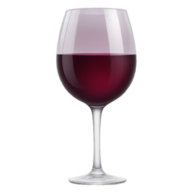 full glass of wine sticker