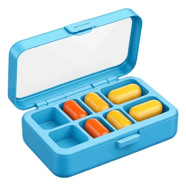 Pill box  sticker