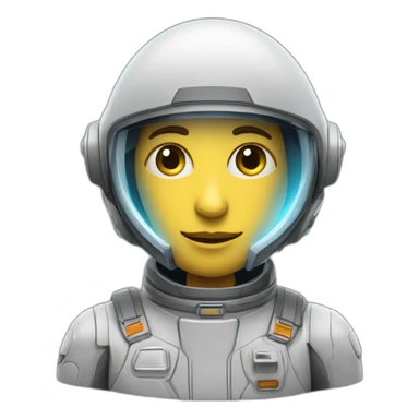 Me-in-futurist-space-combinaison sticker