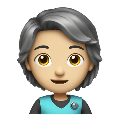 cute artificial intelligence  sticker