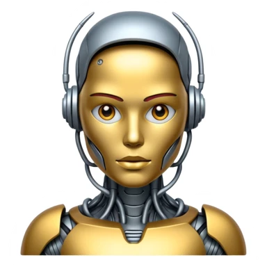 cyborg sticker