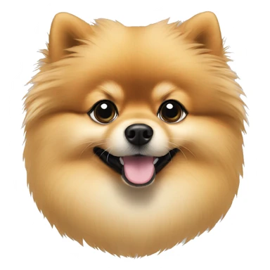 Pomeranian silloute sticker