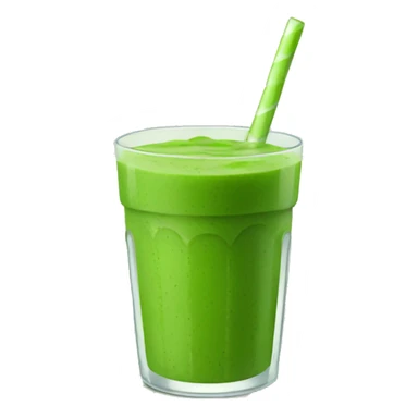 Green smoothie sticker