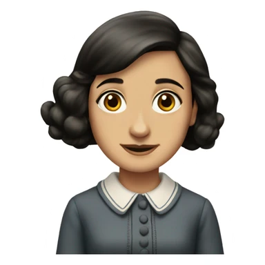 anne frank  sticker