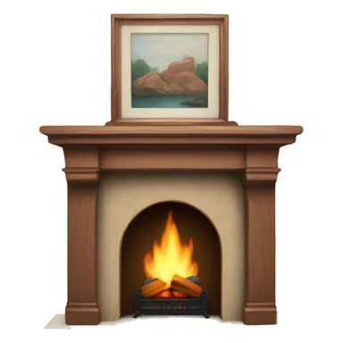 fireplace mantle sticker