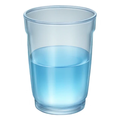 Cup of water sticker
