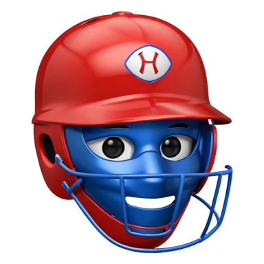 baseball helmet (#00A3E0) and red (#F9423A) sticker