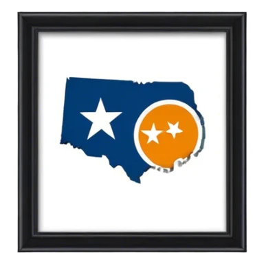 Tennessee and Indiana ￼ sticker