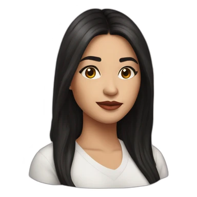 hyper realistic Anna Paulina Luna sticker