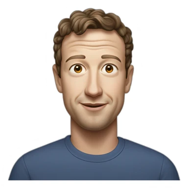 mark zuckerburg sticker