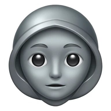 mineral with a face sticker