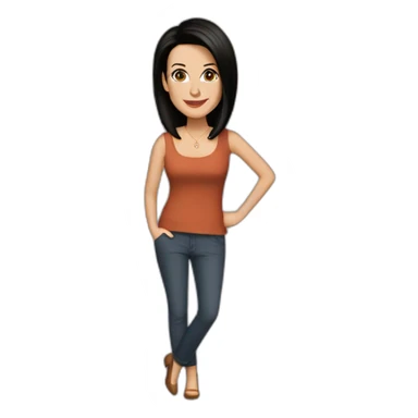 monica geller sticker