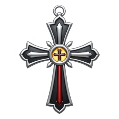 chrome hearts cross sticker