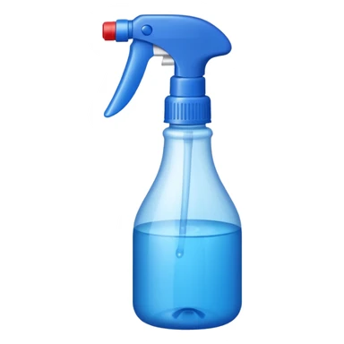 Spray bottle sticker