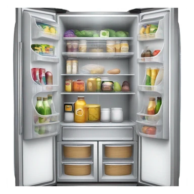 Showcase refrigerator cabinet sticker