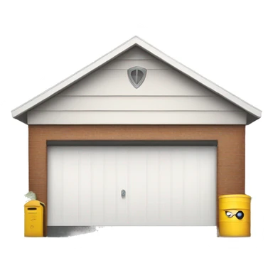 secured garage sticker