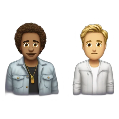 Mcfly et Carlito sticker