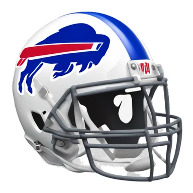 Buffalo bills helmet sticker