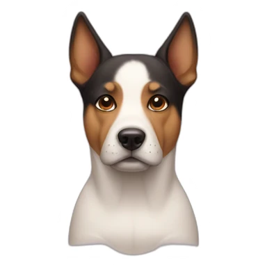 Side eyes dog sticker