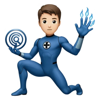 reed richards from fantastic four sticker